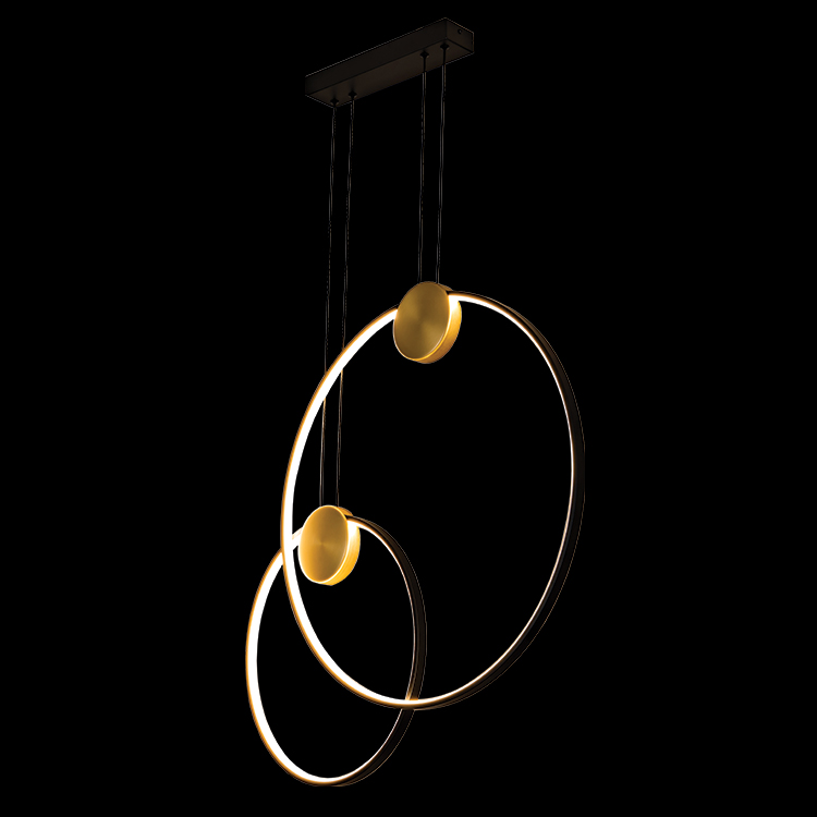 KLIGHT K-LED-710/100 - 230v 20+30W LED Double Ring Pendant
