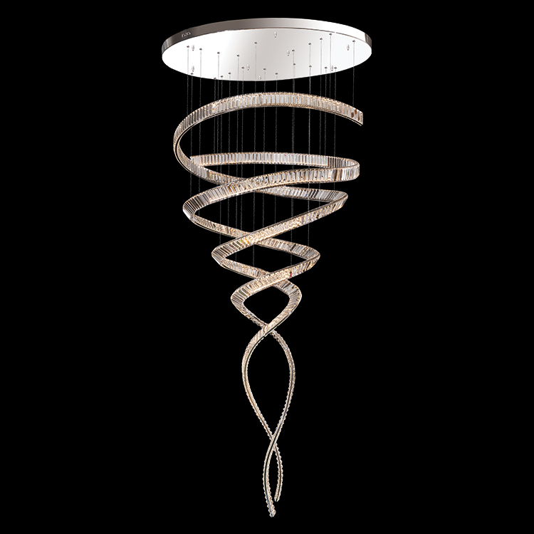 KLIGHT K-LED-89314/120 - 230v 200W LED Ballerina Crystal Chandelier