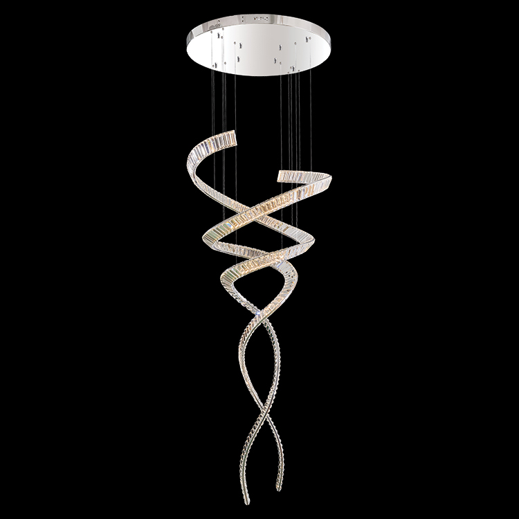 KLIGHT K-LED-89314/80 - 230v 120W LED Ballerina Crystal Chandelier