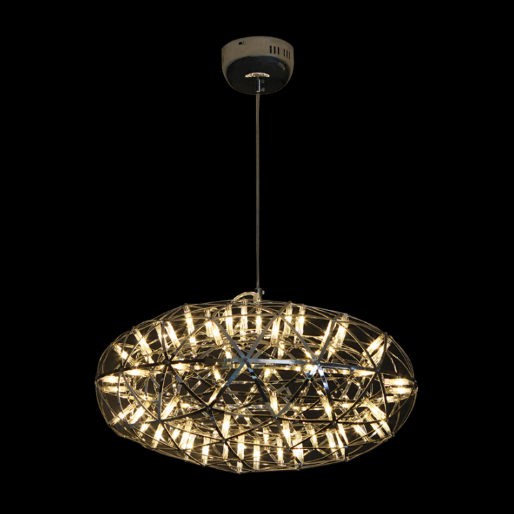 KLIGHT K-LED-9028/CW OR K-LED-9028/WW - 230v 23.1W LED Fuse Oval Deathstar Warm White Pendant