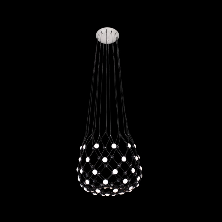 KLIGHT K-LED-9388/M - 230v 80W LED SMD Medium Button Pendant