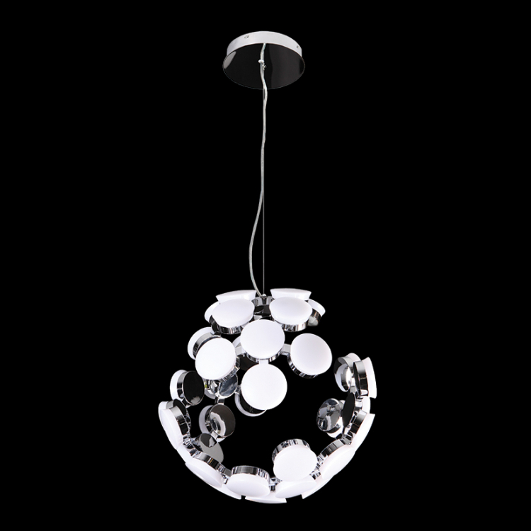 KLIGHT K-LED-9066/CH - 230v 75W LED SMD Meteor Chrome Pendant