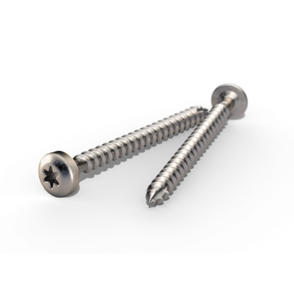 Wood screw pan head 6 x 80 SIT30 Single (900318) (Pack of 21)
