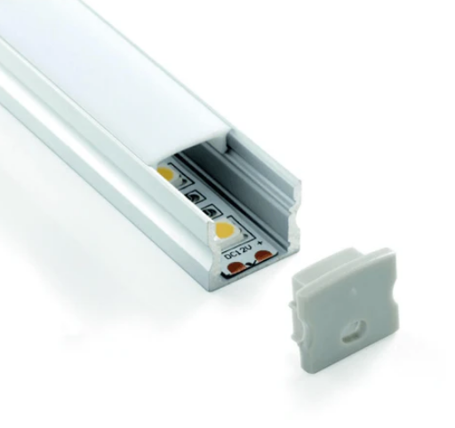 3m Low Spotting Deep Aluminium Channel for LED Strip Lights 513