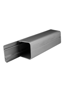 75x75mm Grey PVC Trunking, 3m length