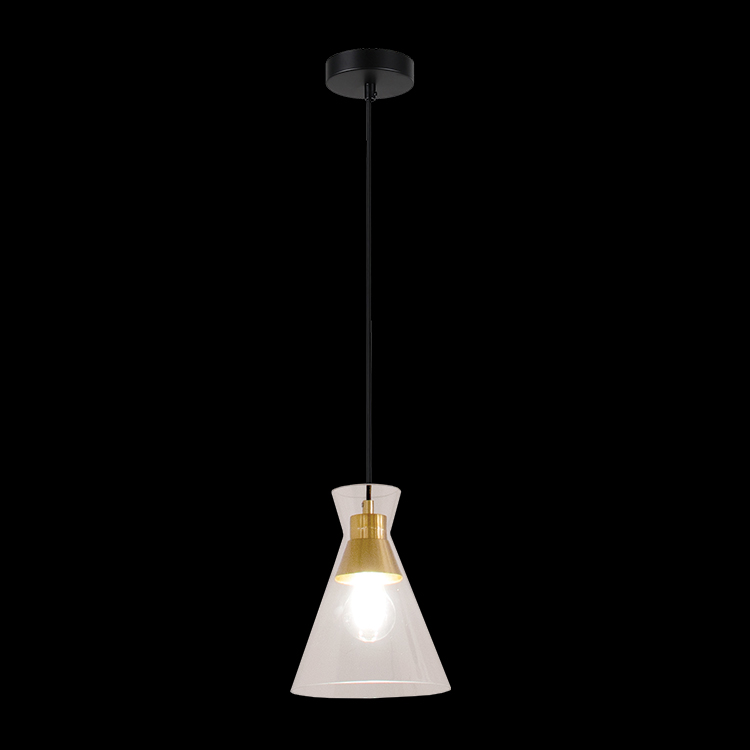 KLIGHT 3E-KLCH-800/1 - 230v 40W E27 Cleopatra Glass Pendant