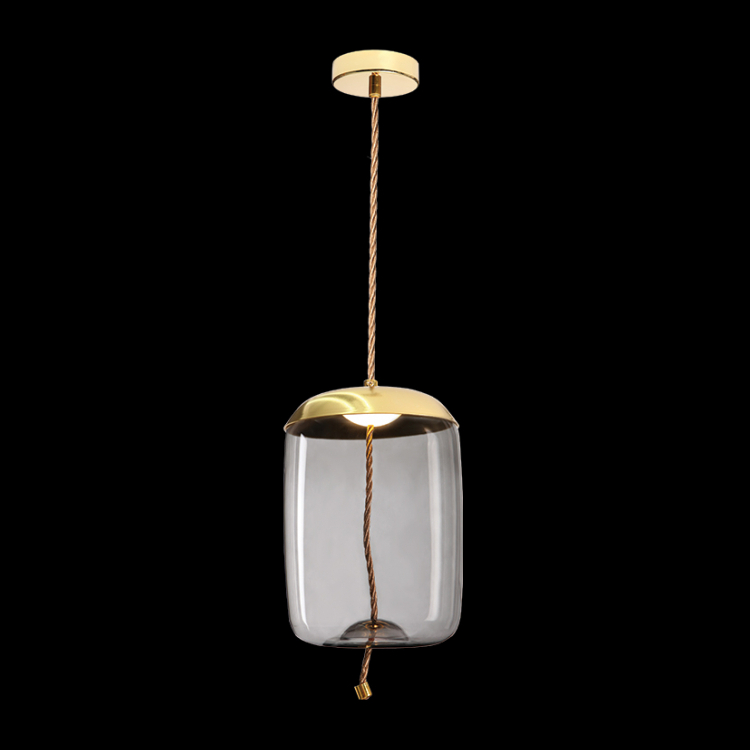 KLIGHT T-KLCH-20/BL - 230v 40W Style Ball Glass Pendant