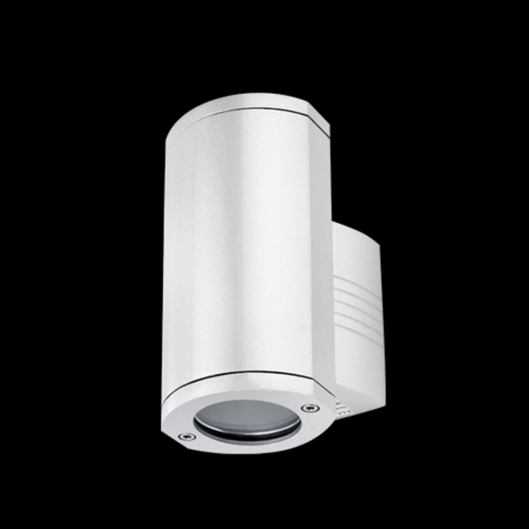 KLG-1801/1 E27-SS  230v 14W E27 Shiny Silver Up or Down Wall Light