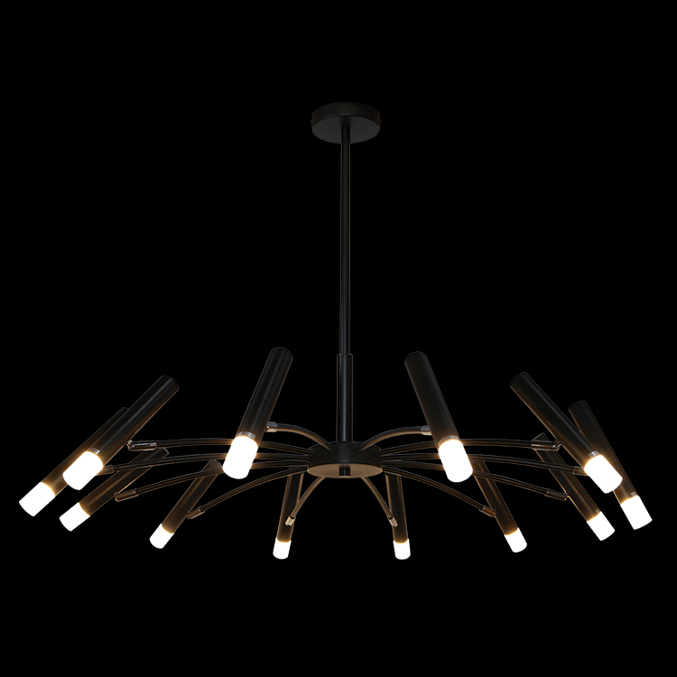 KLIGHT 3E-KLCH-1044/12 - 230v 3W G9 LED 12 Light Octopus Pendant