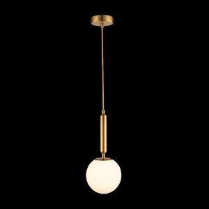 KLIGHT 3E-KLCH-108-20 - 230v 40W E14 Fizz Pop 20cm Opal Glass Pendant