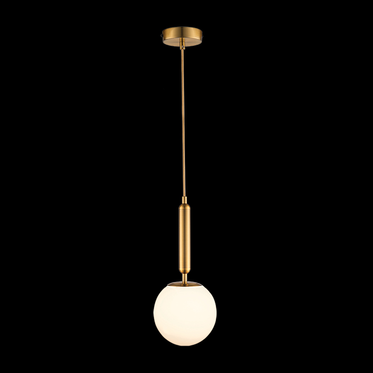 KLIGHT 3E-KLCH-108-20 - 230v 40W E14 Fizz Pop 20cm Opal Glass Pendant