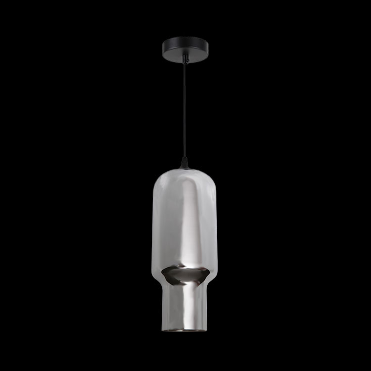 KLIGHT CA-KLCH-004/SM - 230v 60W E27 Cylinder Glass Pendant