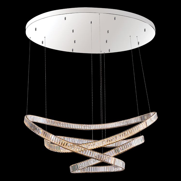 KLIGHT K-LED-89316 - 230v 32W LED Symphony Crystal Chandelier