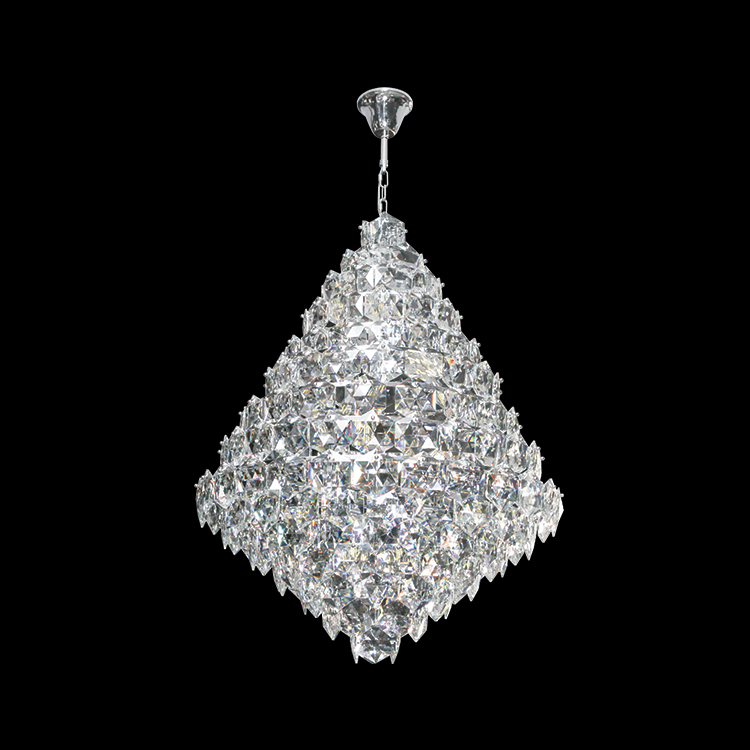 KLIGHT KLCH-6003/26 - 230V 40W E14 Medium Diamond Crystal Chandelier