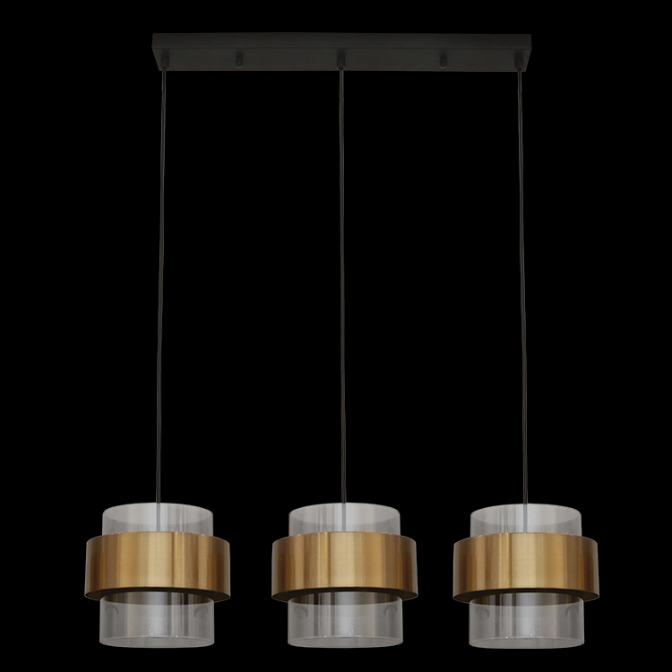KLIGHT 3E-KLCH-101-3B - 230v 3W G9 LED Bonbon Trio on a Bar