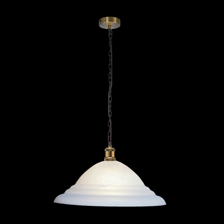 KLIGHT MP-HAT-NEW/AB - 230v 40W E27 Hat Glass Pendant