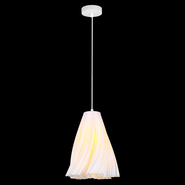 KLIGHT PO-KLCH-1918 - 230v 4W LED E27 Tulip 3D Printed Recycled Pendant
