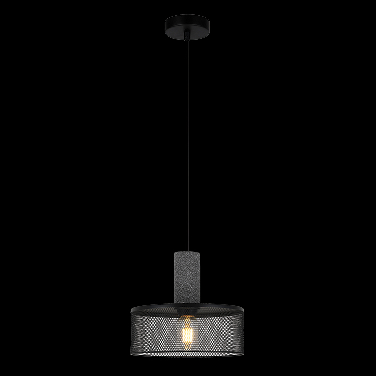 KLIGHT T-KLCH-594 - 230v 40W Midnight Mesh Round Pendant