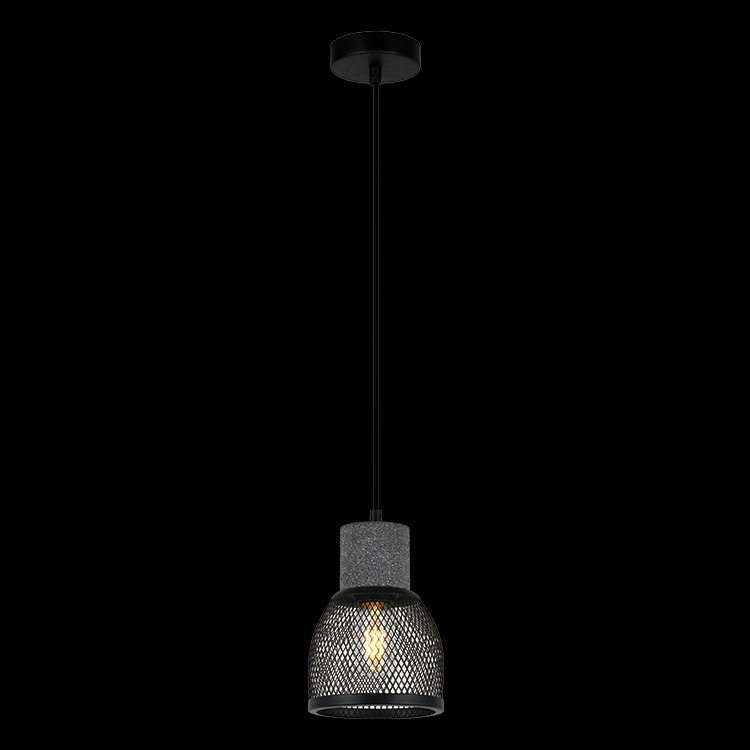 KLIGHT T-KLCH-595 - 230v 40W Midnight Mesh Dome Pendant