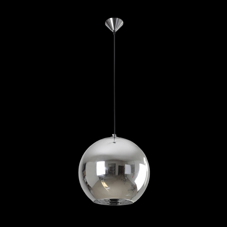 KLIGHT CA-KLCH-108S/CH - 230v 60W E27 Small Glass Ball Pendant
