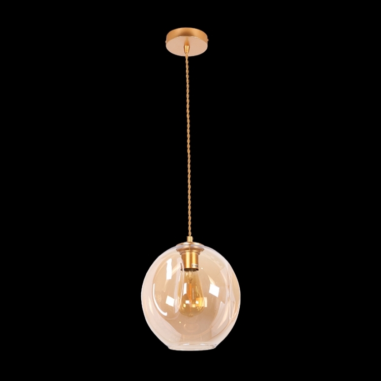 KLIGHT GO-KLCH-160L/SG - 230v 40W E27 Single Large Molecule Pendant