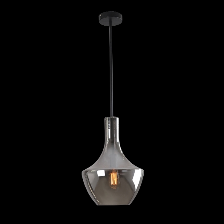 KLIGHT CA-KLCH-336S/SM - 230v 40W E27 Small Vase Glass Pendant