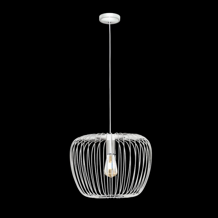 KLIGHT K-KLCH-518S/WH - 230v 40W E27 Small Apple Pendant