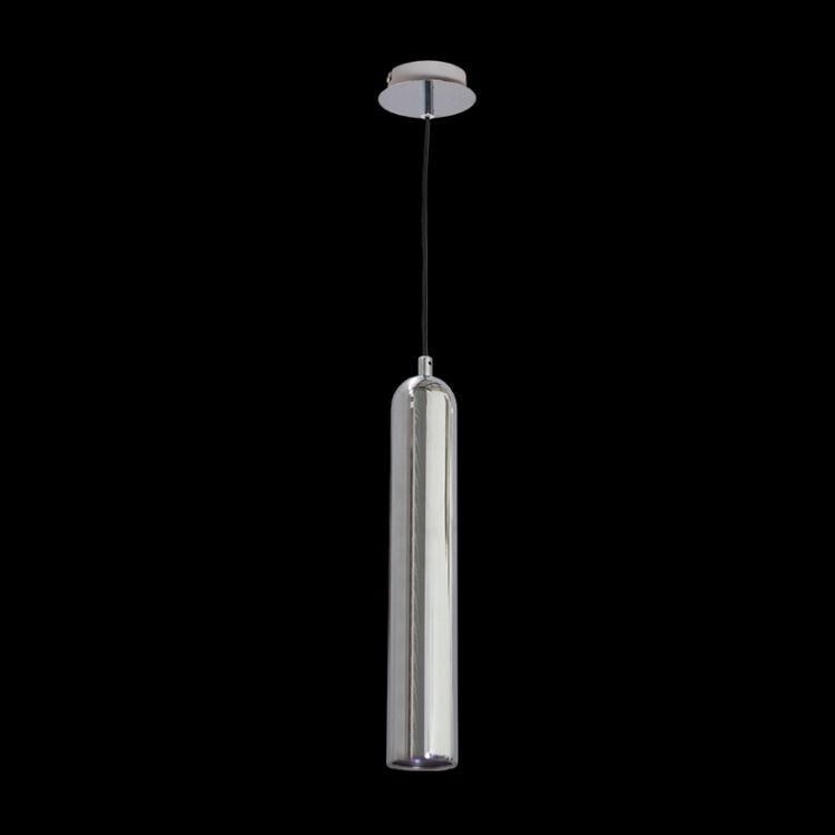 KLIGHT VR-KLCH-1031/CH - 230v 35W GU10 Flute Pendant, Chrome