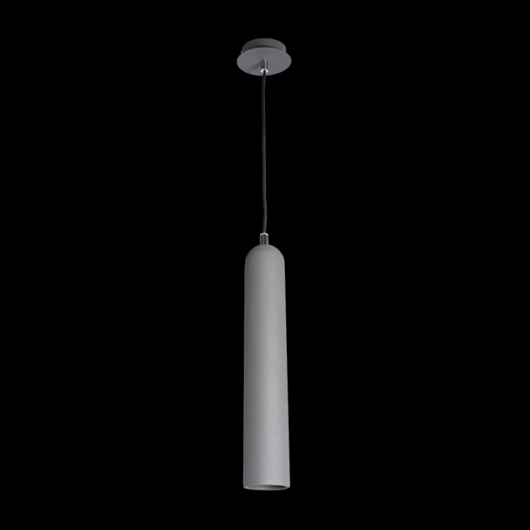 KLIGHT VR-KLCH-1031/GR - 230v 35W GU10 Flute Pendant, Grey