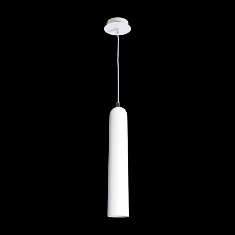 KLIGHT VR-KLCH-1031/WH - 230v 35W GU10 Flute Pendant, White