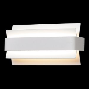 M-LED-1440L/WH - 230v 16W LED Large Slated Wall Light