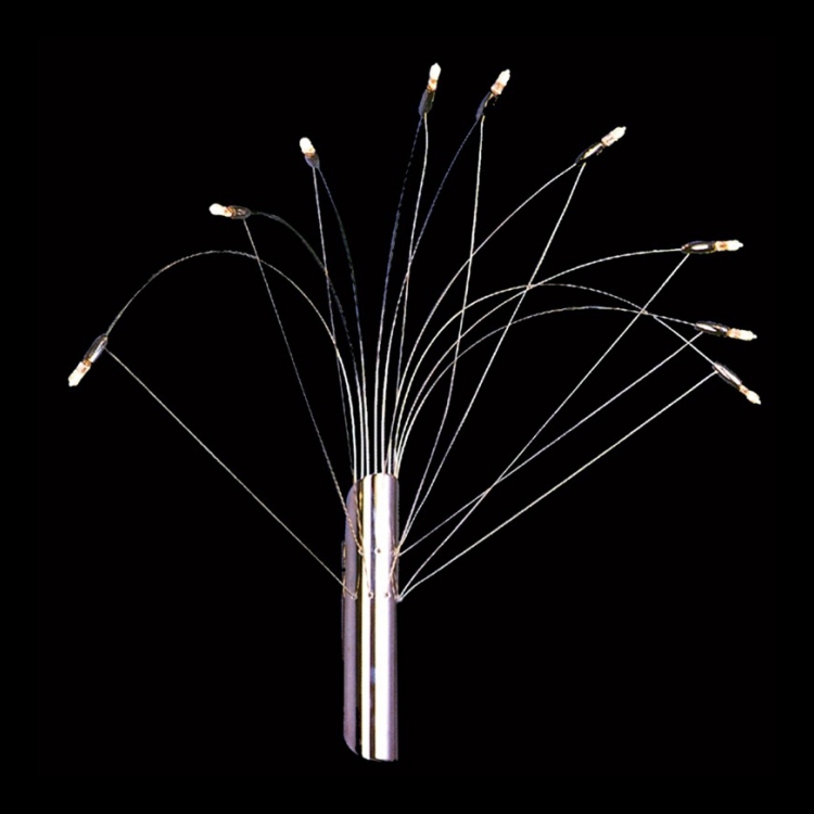 Z-B001A/9 - 230v 5W G4 Bi-Pin Wind Wall Light