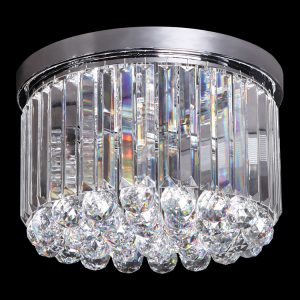 KLIGHT HL-KLC-844 - 230v 3.5W G9 LED Poppy K9 Crystal Ceiling Fitting