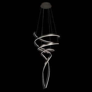 KLIGHT K-LED-482/BL - 230v 120W LED Black Swan Pendant