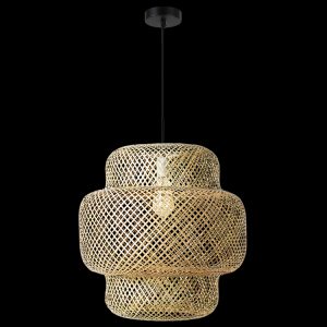 KLIGHT E-KLCH-7092 - 230v 40W E27 Bamboo Pendant
