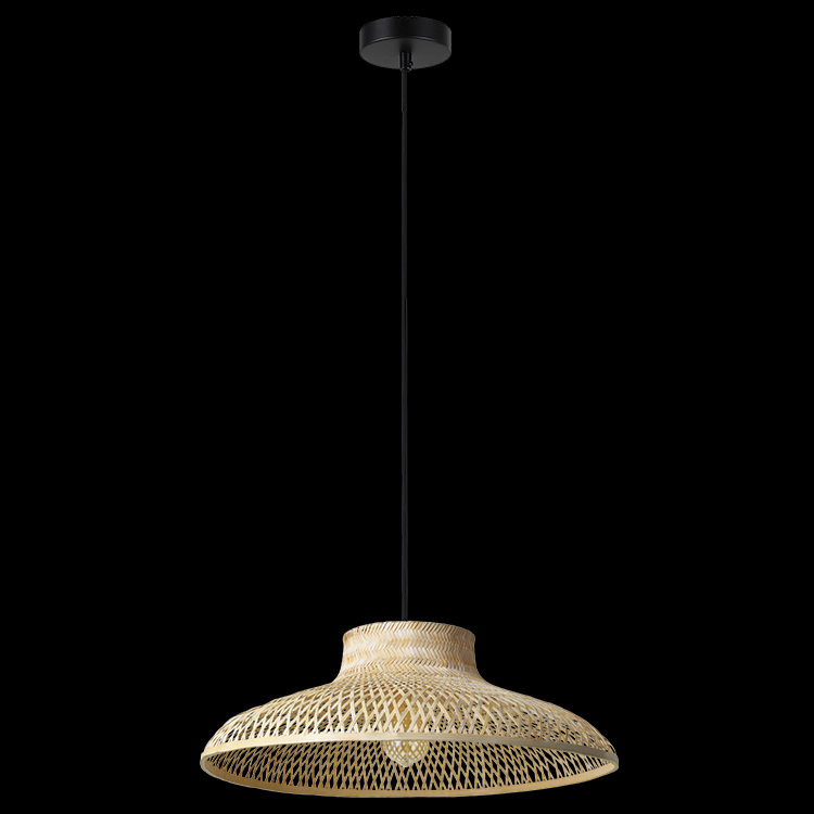 KLIGHT E-KLCH-7093 - 230v 40W E27 Bamboo Pendant
