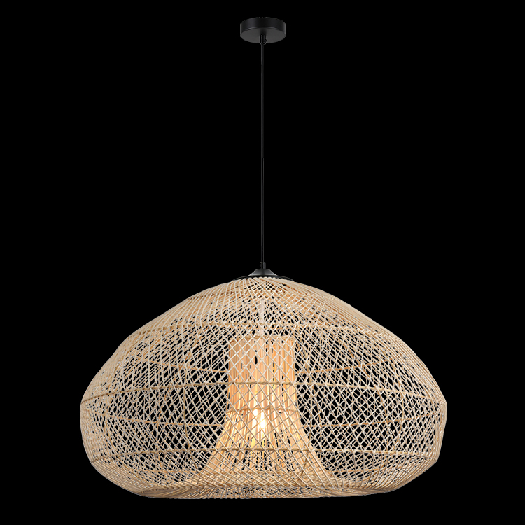 KLIGHT GO-KLCH-342 - 230v 40W E27 Hawaiian Rattan Pendant