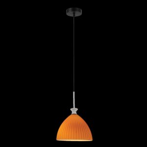 KLIGHT M-KLCH-5011-1SO - 230v 40W E14 Glass Small Round Pendant